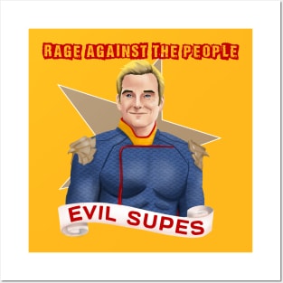 EVIL SUPES Posters and Art